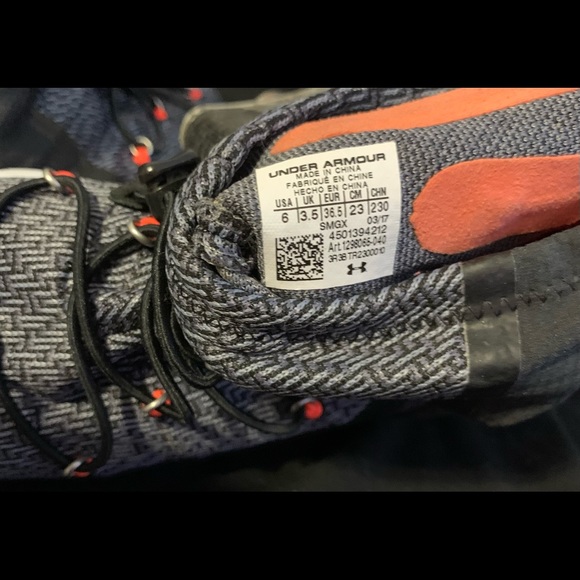 Under Armour New Charged All Around 1298065-040 Women's US Size 06 Hi Tops - Picture 6 of 7